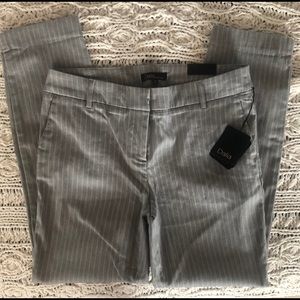 Gray pinstripe dress pants/slacks